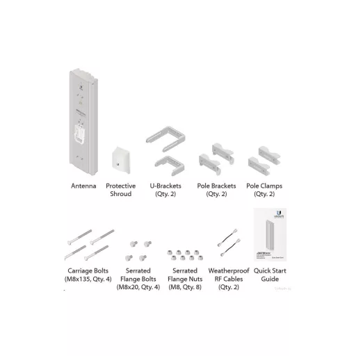 Ubiquiti, 5GHz airMAX ac 2x2 Sector (AM-5AC22-45)