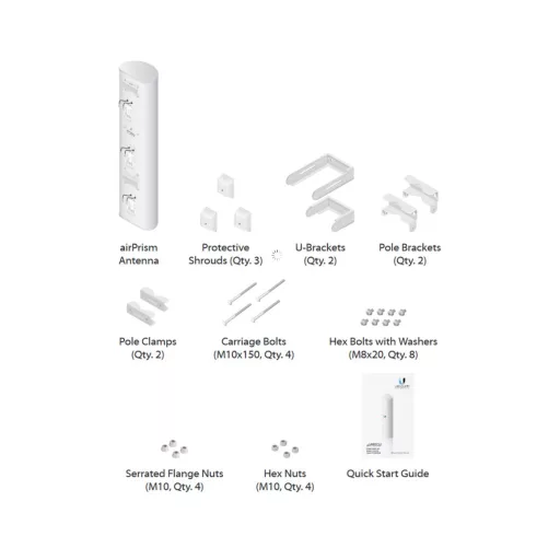Ubiquiti, 5GHz airPRISM airMAX ac 3x30 Sector (AP-5AC-90-HD)