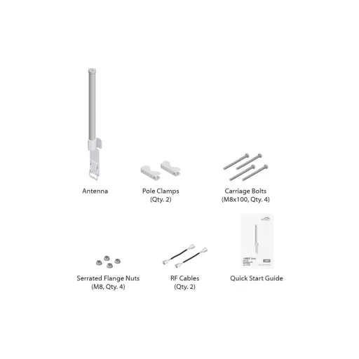 Ubiquiti, airMAX 3 GHz 2x2 Omni Antenna (AMO-3G12)