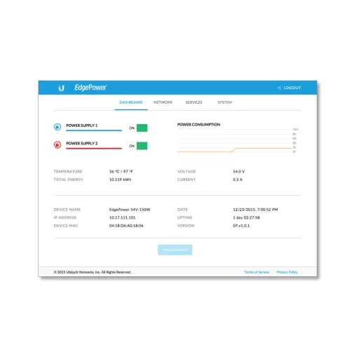 Ubiquiti, EdgePower 54V 150W (EP-54V-150W)