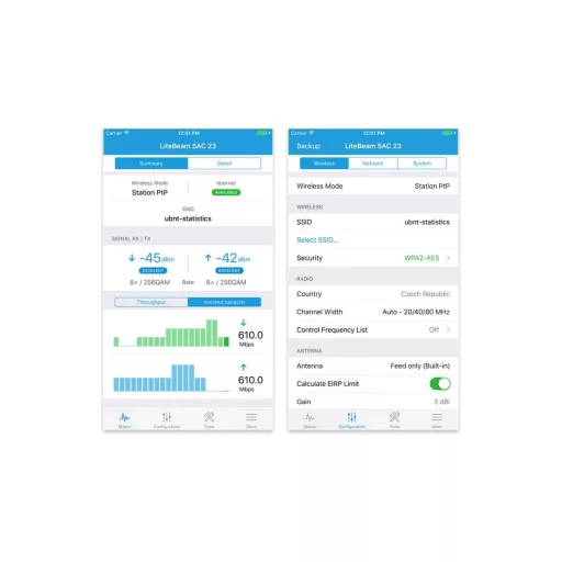 Ubiquiti, NanoBeam 2AC 13dBi (NBE-2AC-13)