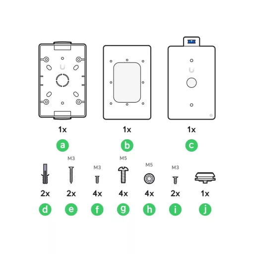 Ubiquiti, Reader Junction Box (UACC-Reader-JB-W)