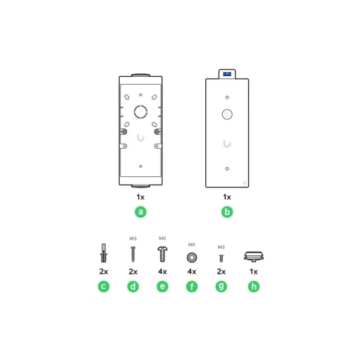 Ubiquiti, Reader Pro Junction Box (UACC-Reader-Pro-JB-W)