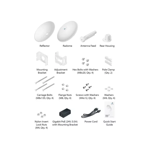 Ubiquiti, PowerBeam 5AC-500 (PBE-5AC-500)