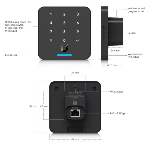 Ubiquiti, Reader Flex (UA-G3-Flex-B)