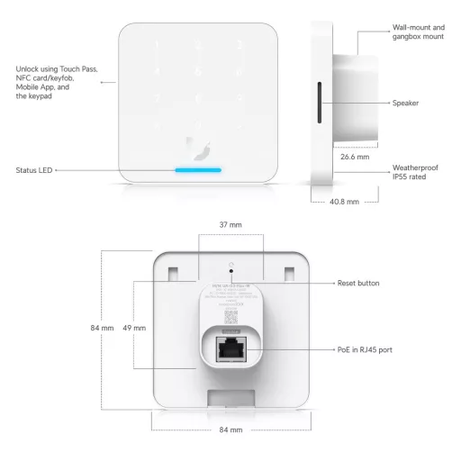 Ubiquiti, Reader Flex (UA-G3-Flex-W)