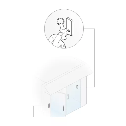Ubiquiti, Pocket Keyfob x10 (UA-Pocket)