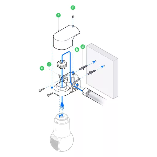Ubiquiti, G5 PTZ Conduit Adapter (UACC-G5-PTZ-CA)