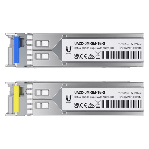 Ubiquiti, SFP 1,25G SM LC 3km WDM 1310/1550 - 20 pack UACC-OM-SM-1G-S-20 / UF-SM-1G-S-20