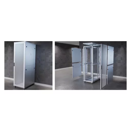 Ubiquiti, 42U Rack Cabinet, 1000mm, perforated door (UACC-Rack-42U-1000-P)
