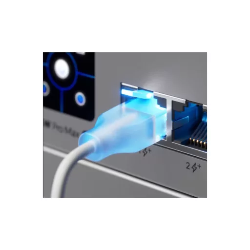 Ubiquiti, UniFi Etherlighting Patch Cable (UACC-Cable-Patch-EL-2M-W)