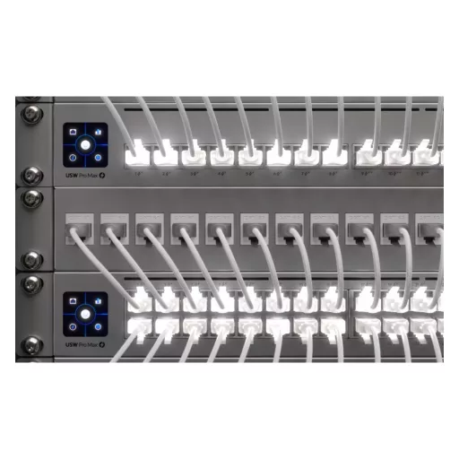Ubiquiti, UniFi Etherlighting Patch Cable (UACC-Cable-Patch-EL-C6A-0.15M-W)