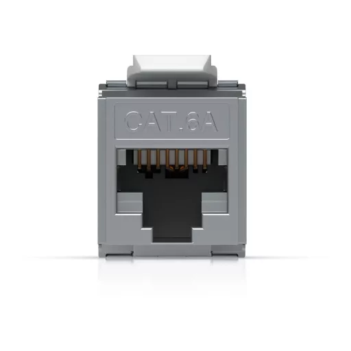 Ubiquiti, Cat6A Keystone Jack, 12-Pack (UACC-Keystone-Jack-C6A)