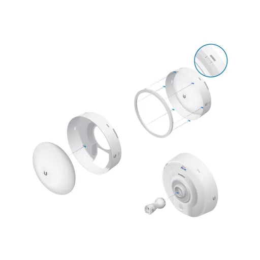 Ubiquiti, (ISO-BEAM-16) Isolation shield for NanoBeam M 16 devices.