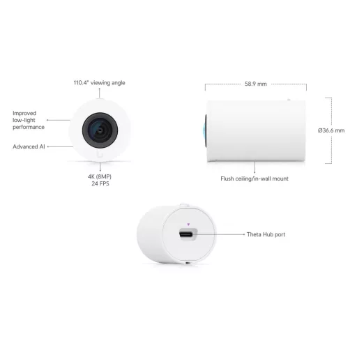Ubiquiti, AI Theta Pro Wide-Angle Lens (UBNT-UVC-AI-THETA-PROLENS110)