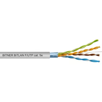 Bitner F/UTP cat.5e falikábel, PVC (305m)