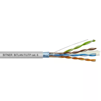 Bitner F/UTP cat.6 falikábel, PVC (305m)