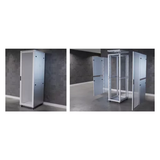 Ubiquiti, 42U Rack Cabinet, 800mm, perforated door (UACC-Rack-42U-800-P)