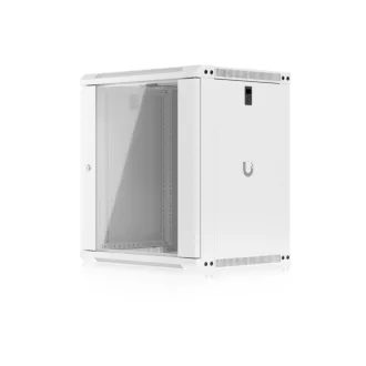   Ubiquiti, 12U Rack Cabinet, Wall mount, 450mm, glass door (UACC-Rack-12U-Wall-450-G)