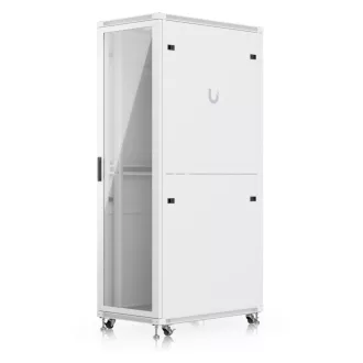   Ubiquiti, 42U Rack Cabinet, 1000mm, glass door (UACC-Rack-42U-1000-G)