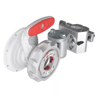   RF elements, Symmetrical Horn Sector antenna with TwistPort, 5/6GHz, 13 dBi, 60°