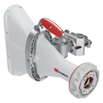   RF elements, Asymmetrical Horn Antenna with TwistPort, 5GHz, 17dBi, 60°