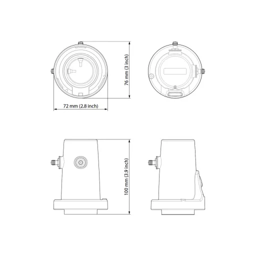 RF elements, StarterAdapter SMA, 2x RSMA female connector