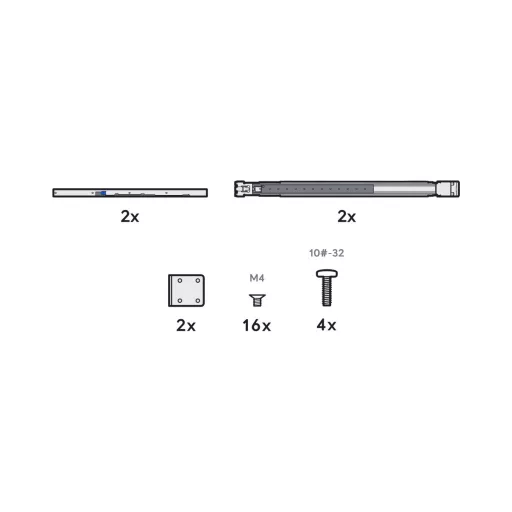Ubiquiti, UniFi Sliding Rack Rails