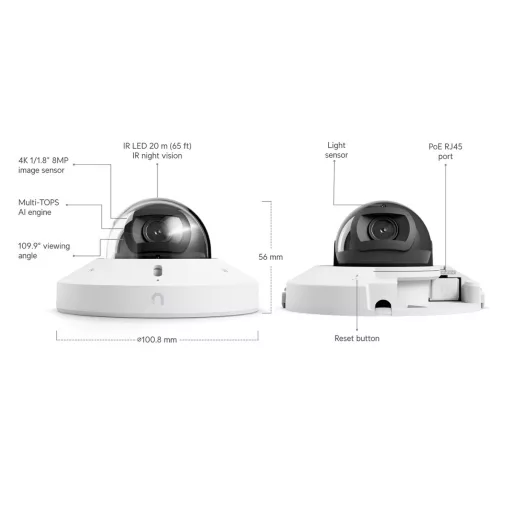 Ubiquiti, G6 Mini Dome, White