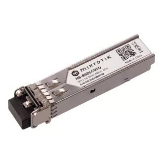 MikroTik, 1G/2.5G 850nm/550m MM LC SFP modul (HS-85DLC05D)