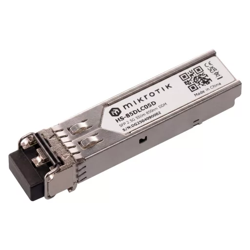 MikroTik, 1G/2.5G 850nm/550m MM LC SFP modul (HS-85DLC05D)