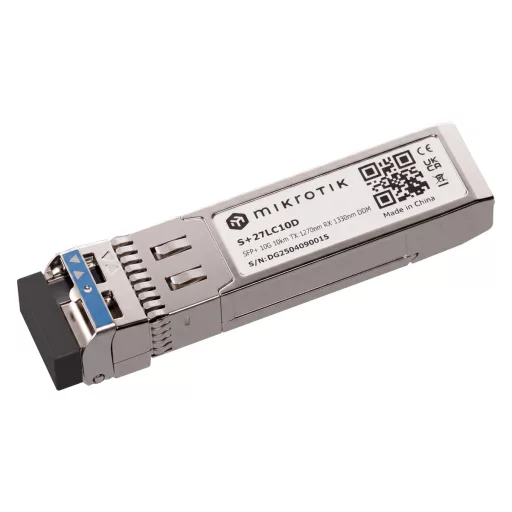 MikroTik, 10G BiDi 10km SM LC SFP+ modulpár (S+2733LC10D)