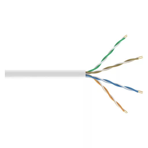 Conexpro, UTP cable economy, CAT5e, LSZH, 24 AWG, 305m, white