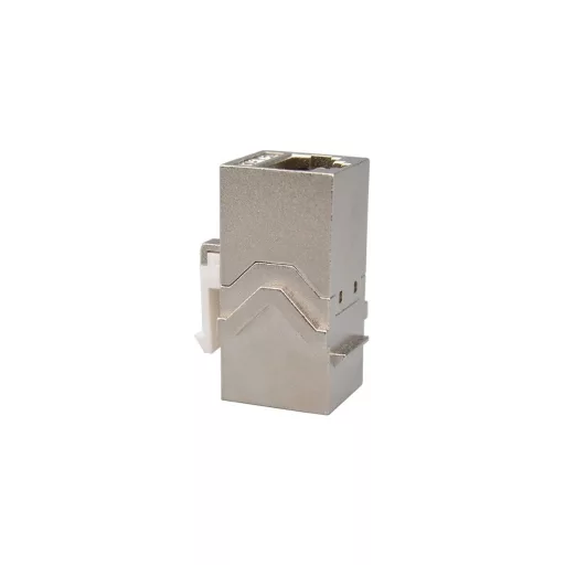Conexpro, keystone coupler STP, CAT6A, RJ45, silver