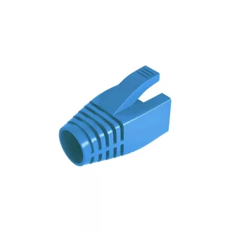 Conexpro, protective cap for RJ45 with cut, blue