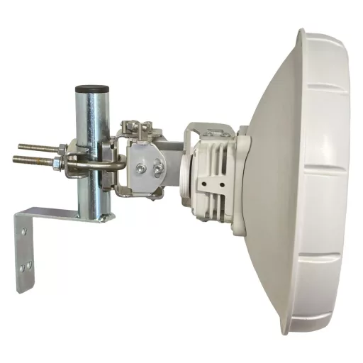 Conexpro, Wall-mounted antenna bracket "L", length 10cm, height 12cm, diameter 32mm