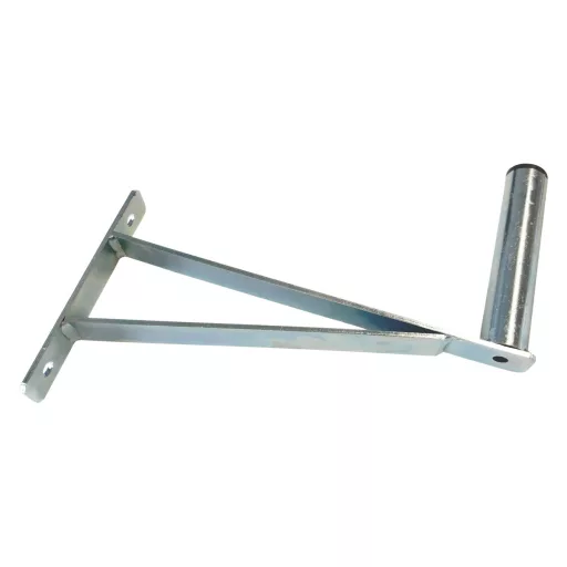 Conexpro, Wall-mounted antenna bracket "L", length 30cm, height 15cm, diameter 32mm