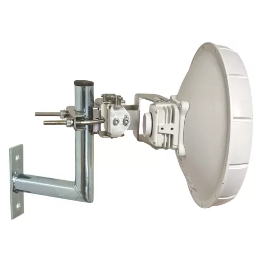 Conexpro, Wall-mounted antenna bracket "L", length 15cm, height 20cm, diameter 32mm