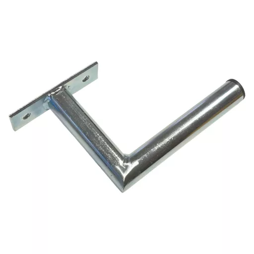 Conexpro, Wall-mounted antenna bracket "L", length 15cm, height 20cm, diameter 32mm