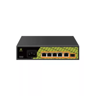 Conexpro, GNT-P1006GA, PoE switch, 5x LAN, 4x PoE, 1x SFP