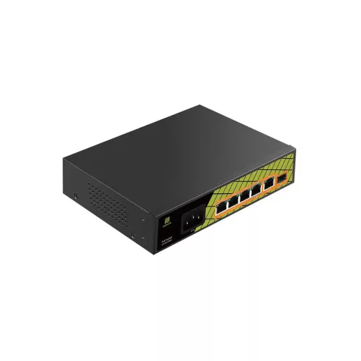 Conexpro, GNT-P1006GA, PoE switch, 5x LAN, 4x PoE, 1x SFP