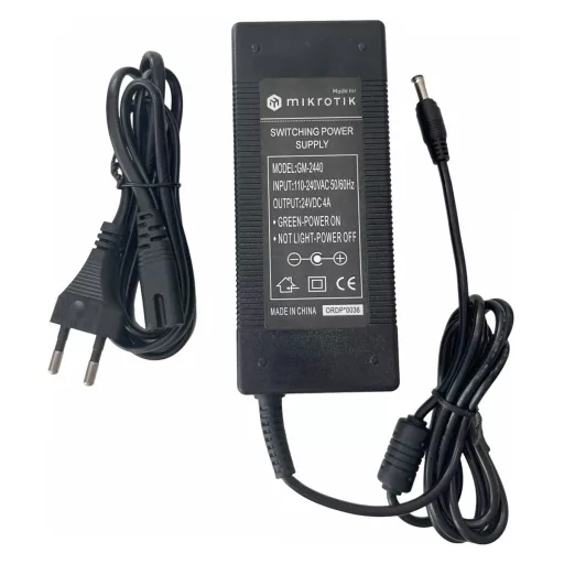 Conexpro, made for MikroTik GM-2440, Power adapter 24V, 4A