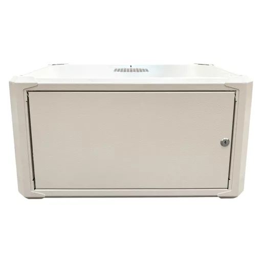 Conexpro, networking cabinet 19" 4U/400mm, FLAT PACK, metal door