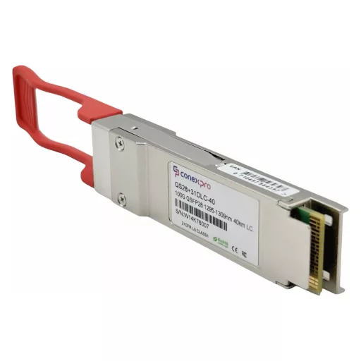 Conexpro, 100G QSFP28 optical module, SM, 1310nm, 40km, 2x LC, CWDM, DDM