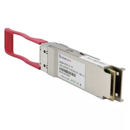 Conexpro, 100G QSFP28 optical module, WDM/BiDi, SM, Tx1331/Rx1271nm, 10km, 1x LC, DDM
