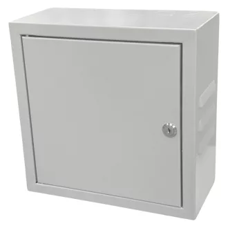 Conexpro, wall mounting box 300x300x140, ventilation, šedá
