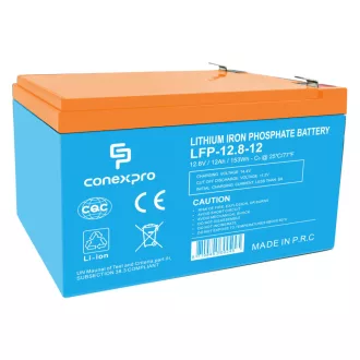 Conexpro, battery LiFePO4, 12.8V, 12Ah, Smart BMS