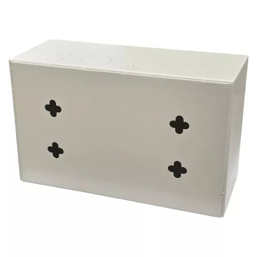 Conexpro, wall mounting box 240x150x100, gray