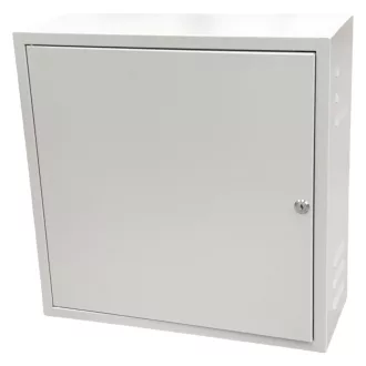 Conexpro, wall mounting box 500x500x200, ventilation, gray