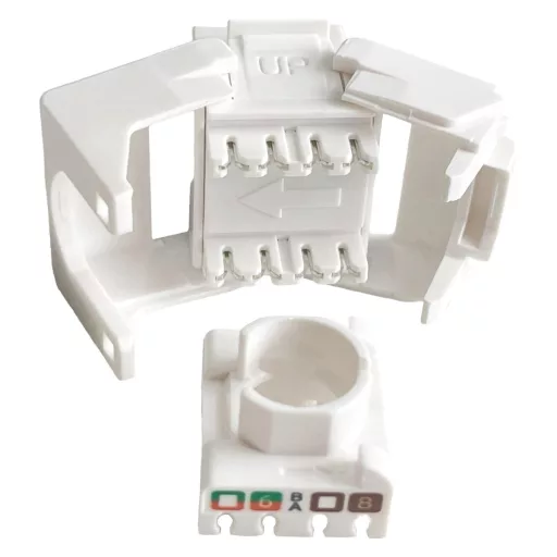 Conexpro, toolless keystone UTP, CAT6, white